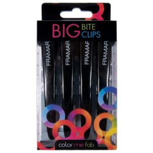 Framar Verdeelclips Big Bite Zwart Verpakking